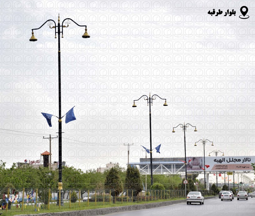 پایه چراغ خیابانی خلیج فارس
